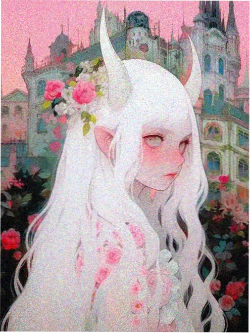 动漫女孩音乐剧场版雪国的钢琴少女
