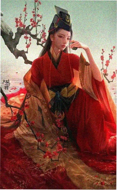 动漫女孩和风奇幻短剧阴阳师的少女